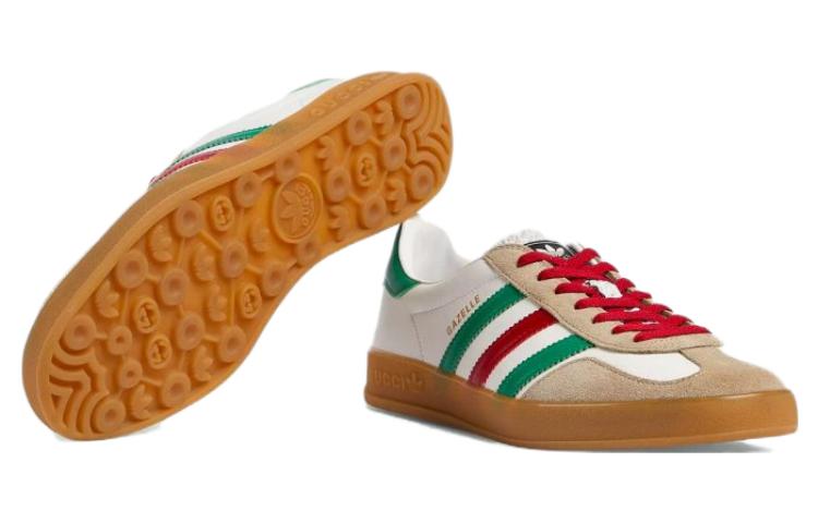 adidas x Gucci Gazelle 'White Green Red' 726488-AAA43-9547