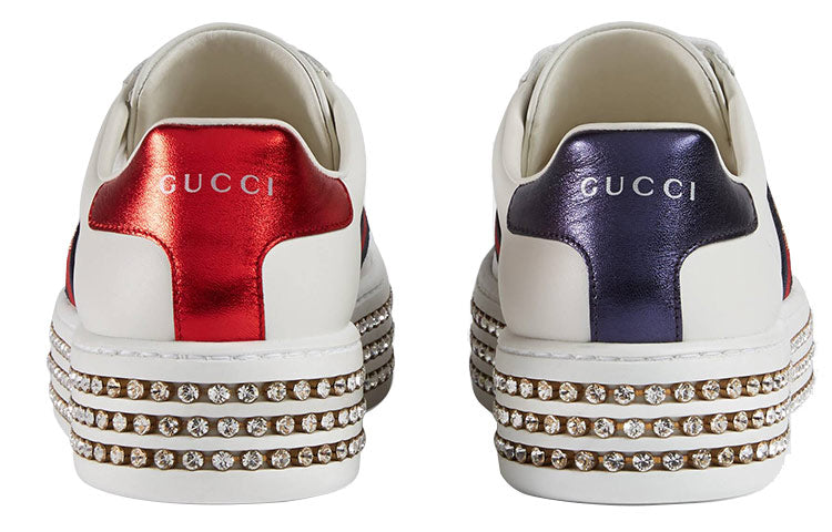 (WMNS) Gucci Ace 'Crystal' Sneaker 505995-DOPE0-9095