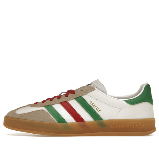 adidas x Gucci Gazelle 'White Green Red' 726487-AAA43-9547