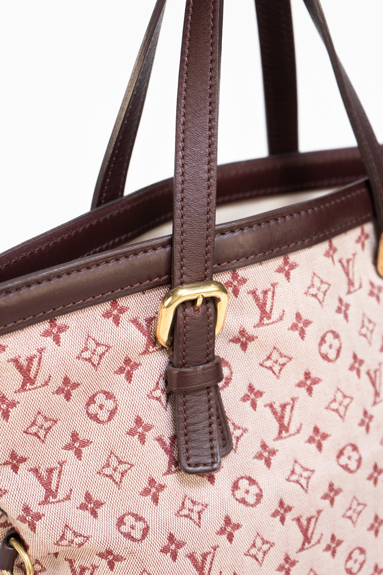 Louis Vuitton Pink Canvas Francoise Tote