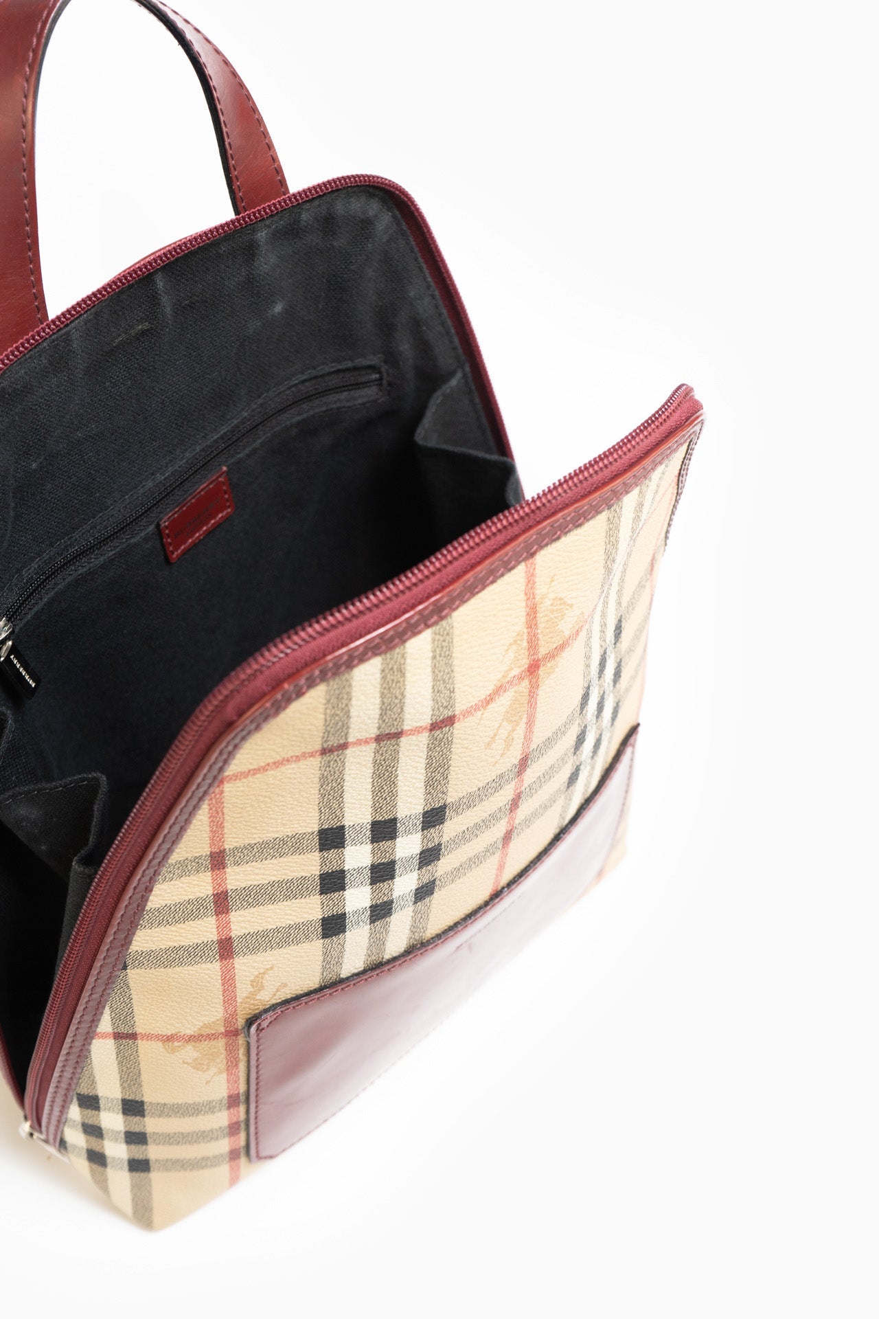 Burberry Haymarket Check Backpack