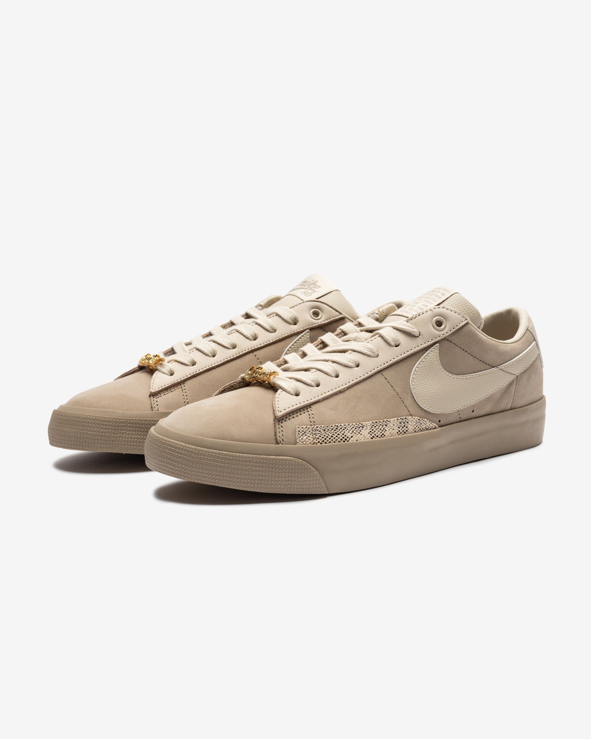 NIKE SB X FPAR ZOOM BLAZER LOW - KHAKI/ RATTAN