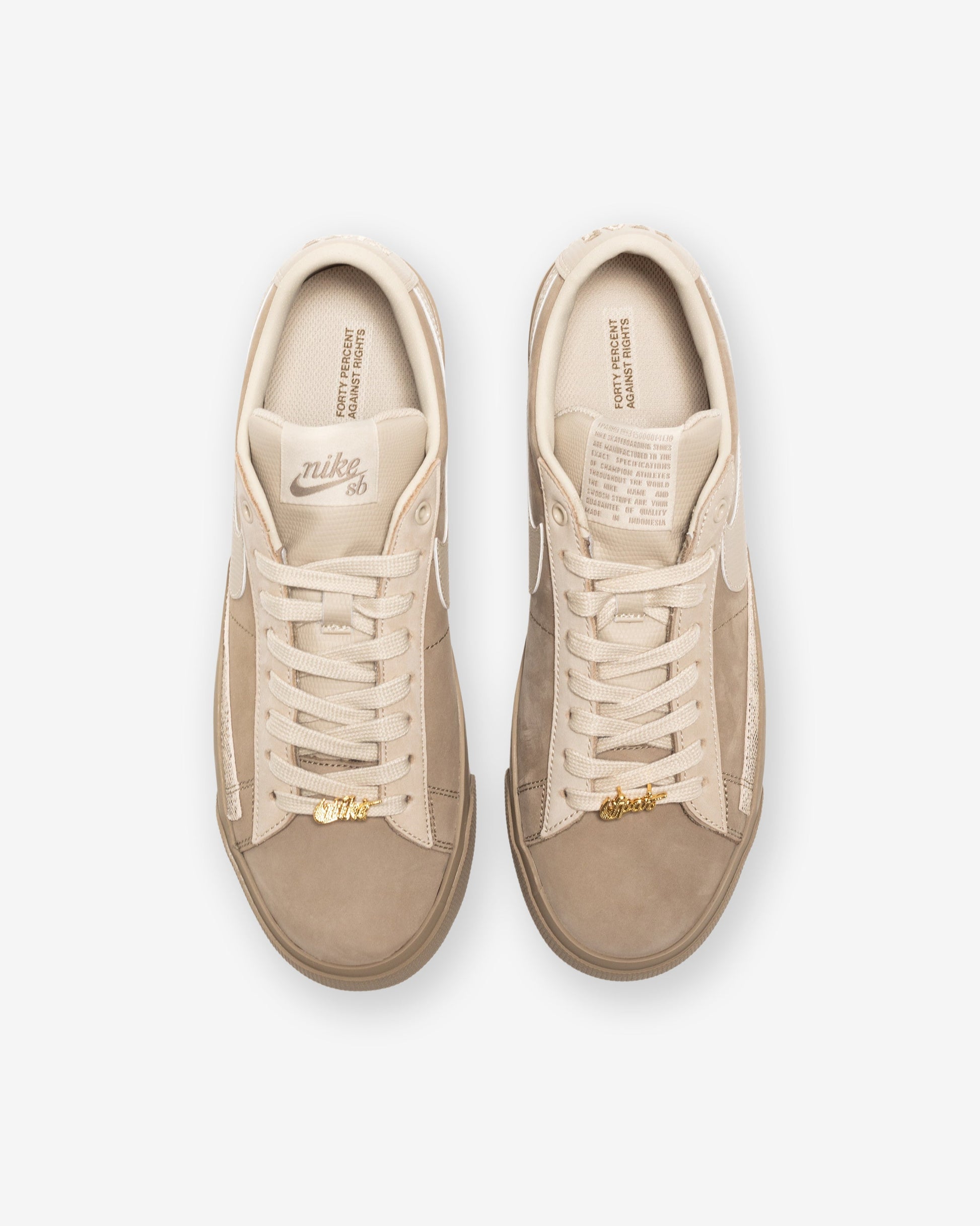 NIKE SB X FPAR ZOOM BLAZER LOW - KHAKI/ RATTAN