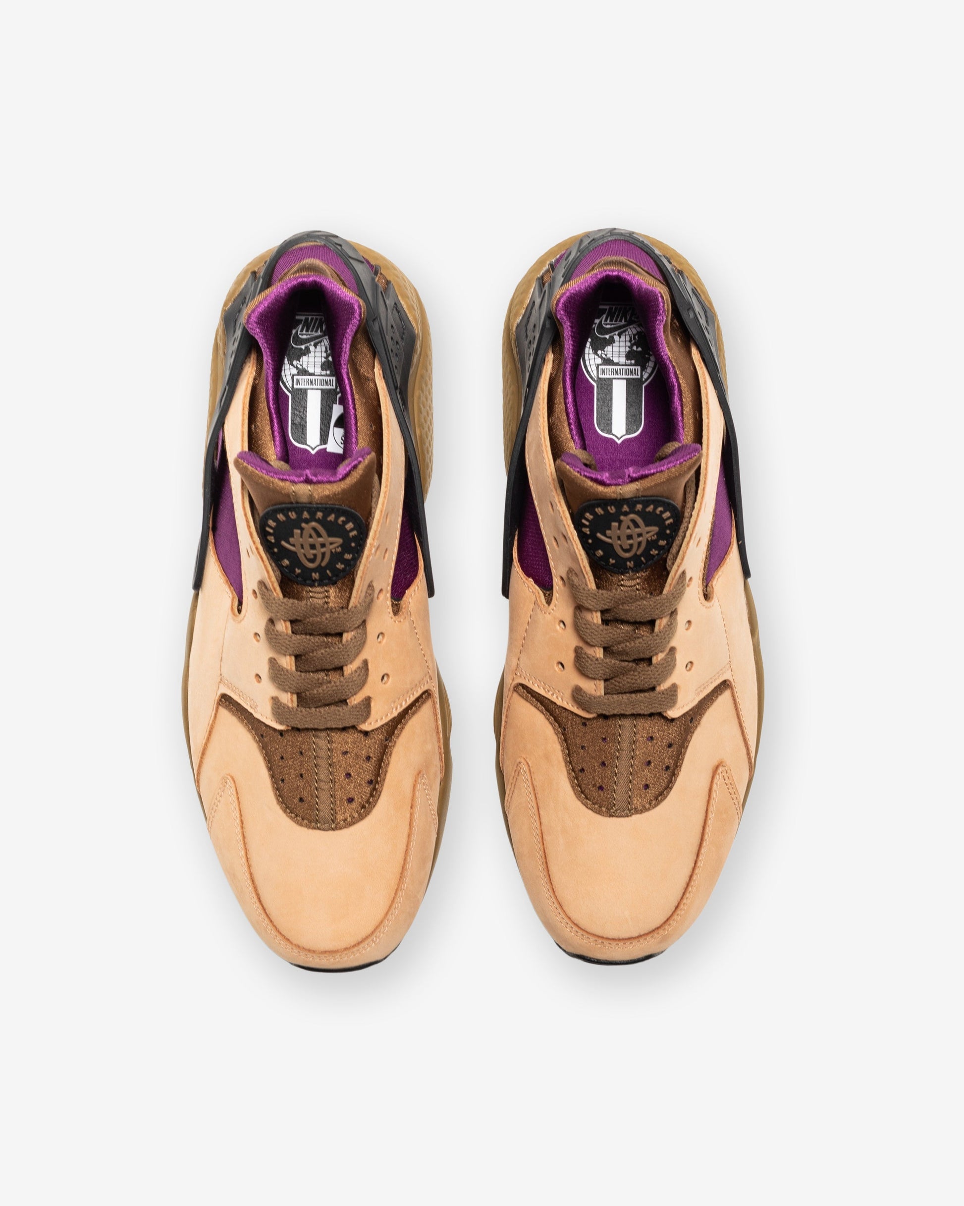 NIKE AIR HUARACHE LE - PRALINE/ UMBER/ VINE/ BLACK