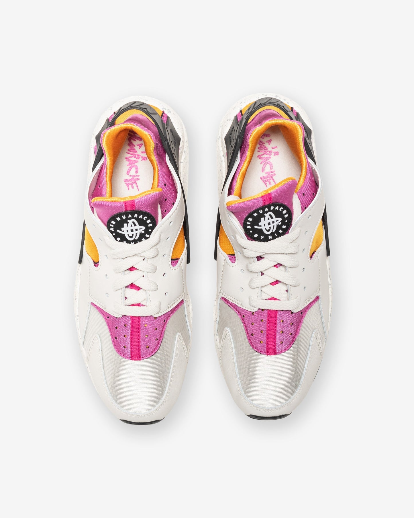 NIKE AIR HUARACHE - LIGHTBONE/ LETHALPINK/ UNIVERSITYGOLD