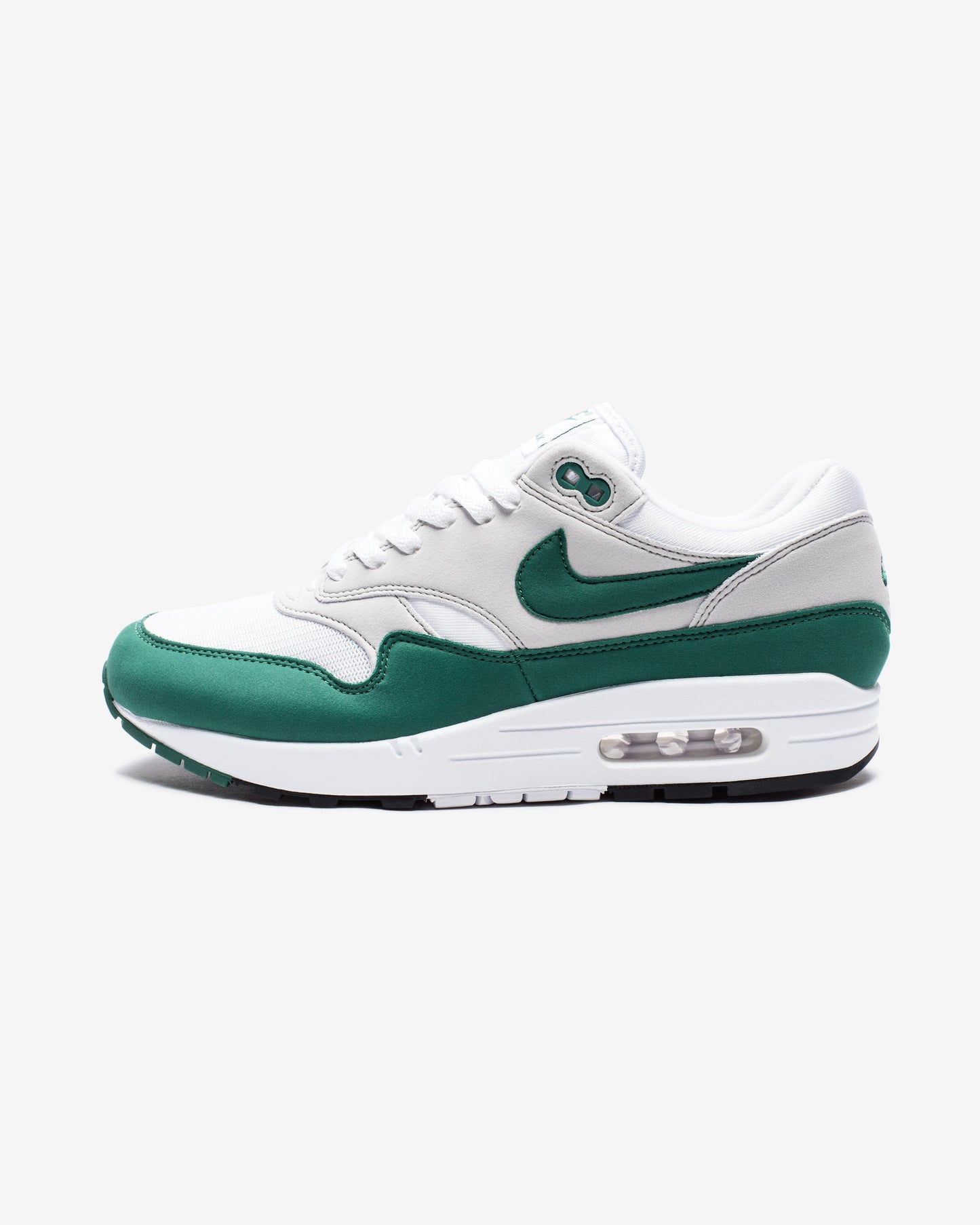 NIKE AIR MAX 1 - WHITE/ EVERGREENAURA/ NEUTRALGREY