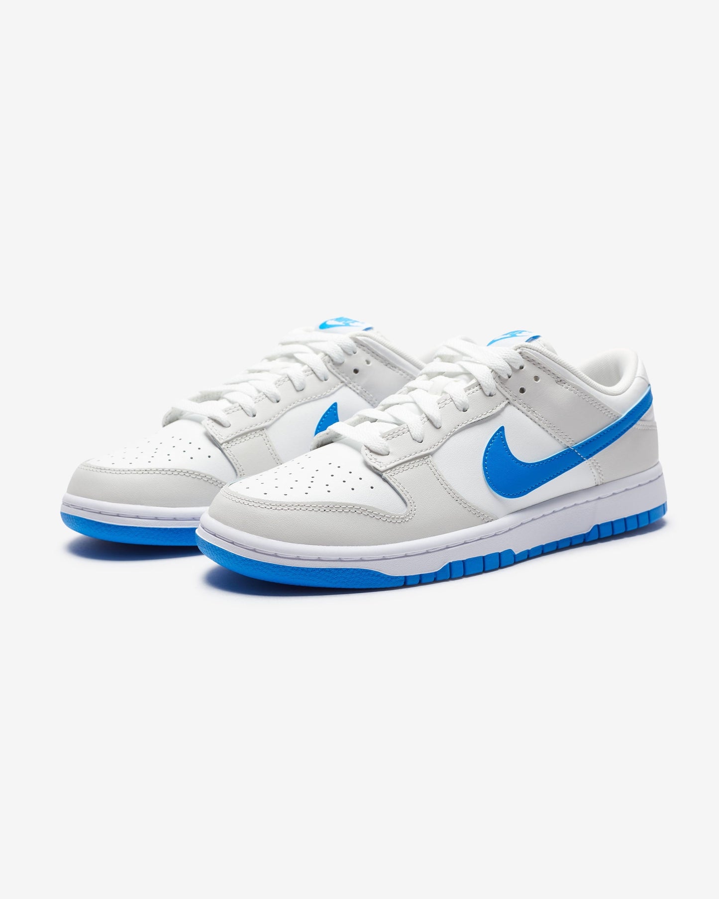 NIKE DUNK LOW RETRO - SUMMITWHITE/ PHOTOBLUE/ PLATINUMTINT