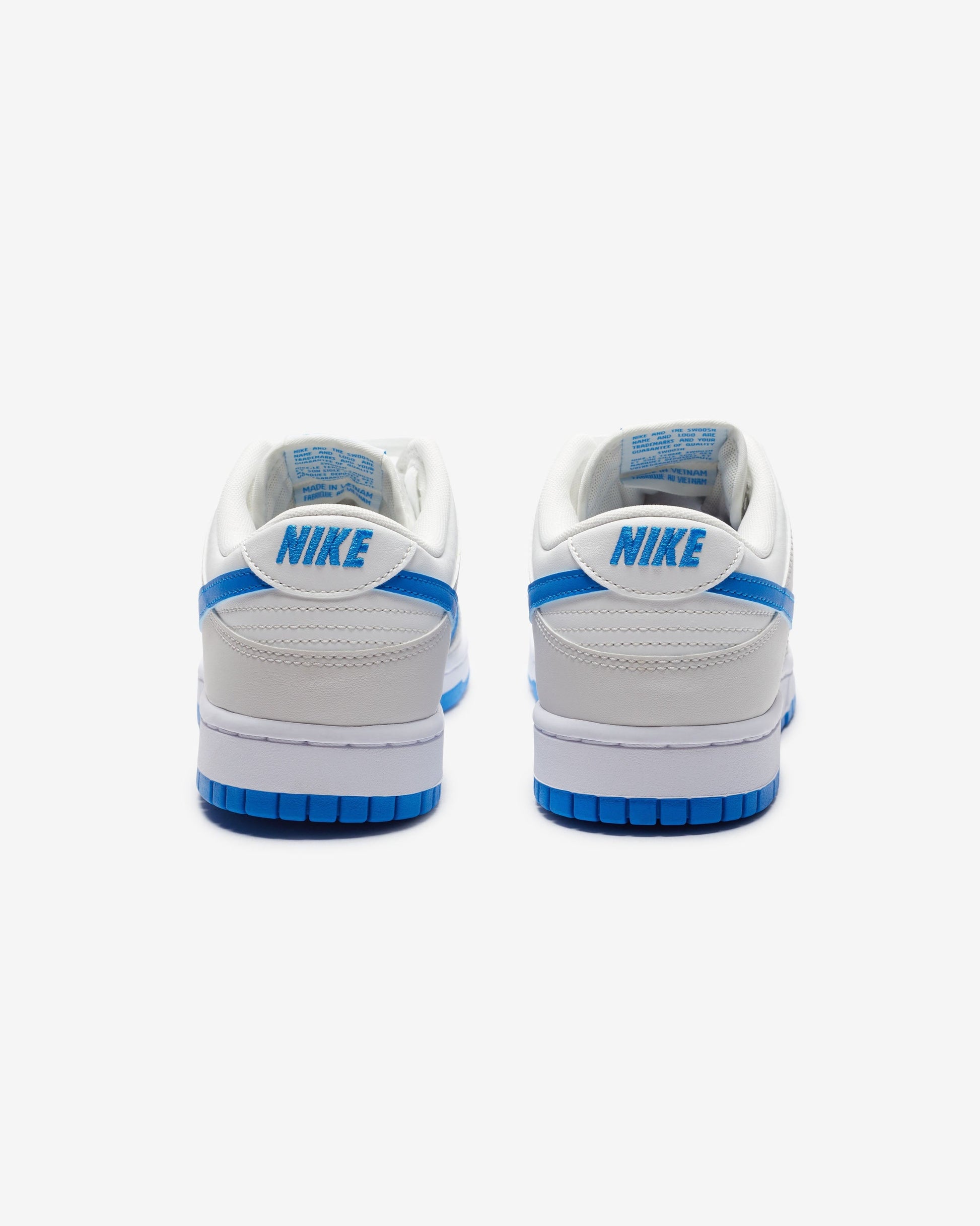 NIKE DUNK LOW RETRO - SUMMITWHITE/ PHOTOBLUE/ PLATINUMTINT