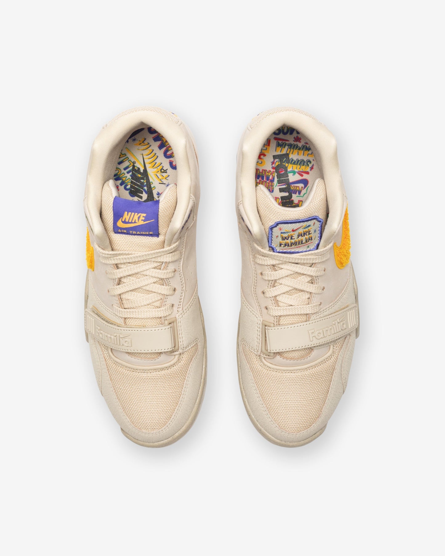 NIKE X LA FAMILIA AIR TRAINER 1 - RATTAN/ DELSOL