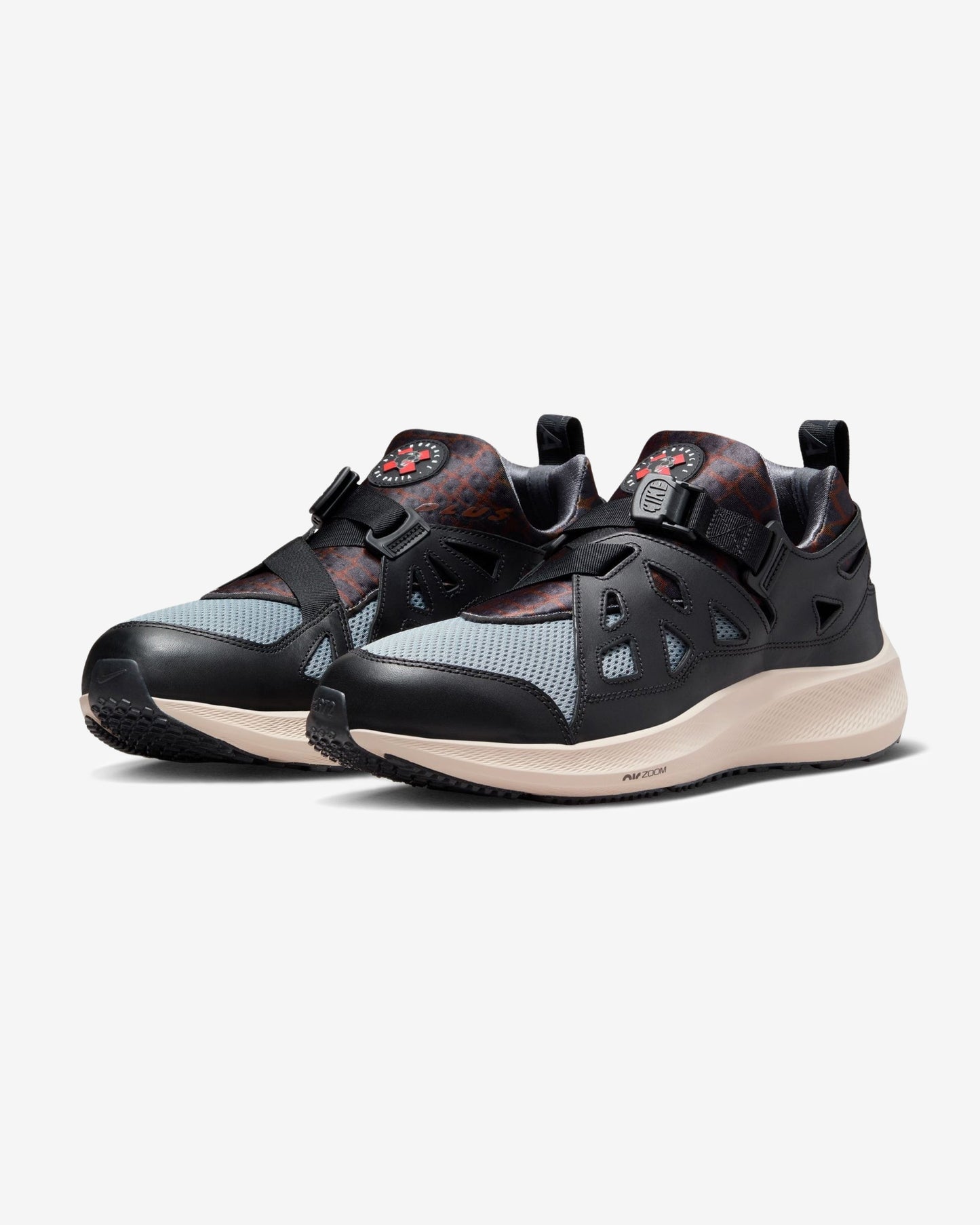 NIKE X PATTA AIR HUARACHE - BLACK/ COOLGREY/ SANDDRIFT