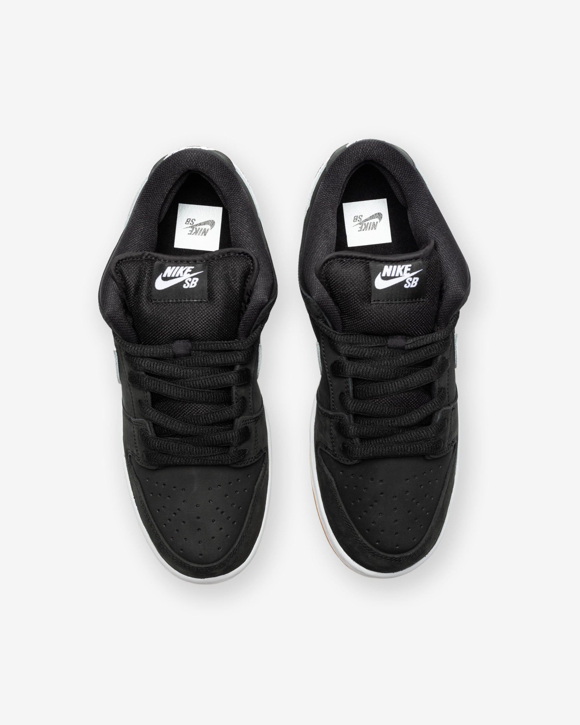 NIKE SB DUNK LOW PRO - BLACK/ WHITE/ GUM/ LIGHTBROWN