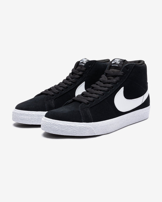 NIKE SB ZOOM BLAZER MID - BLACK/ WHITE