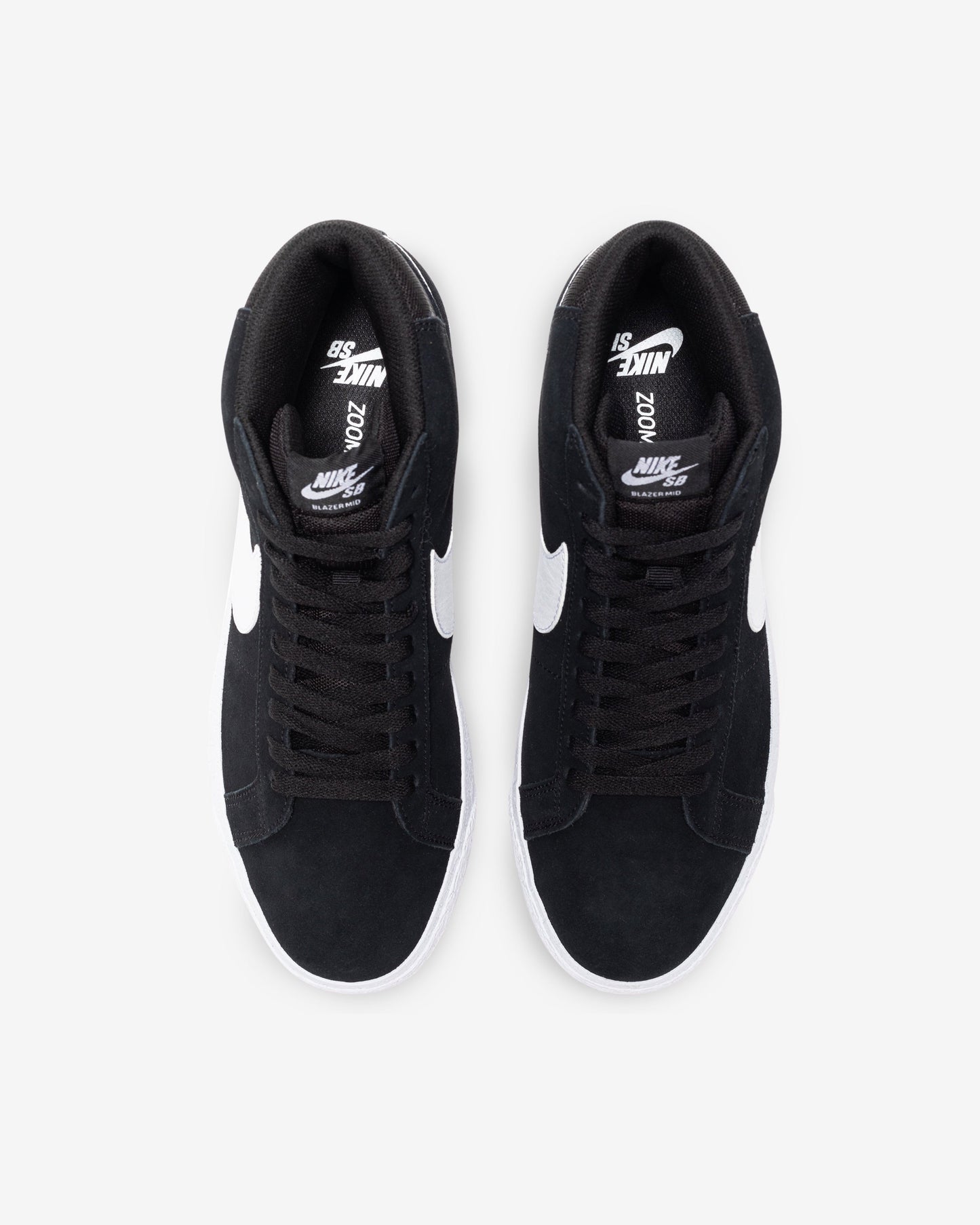 NIKE SB ZOOM BLAZER MID - BLACK/ WHITE