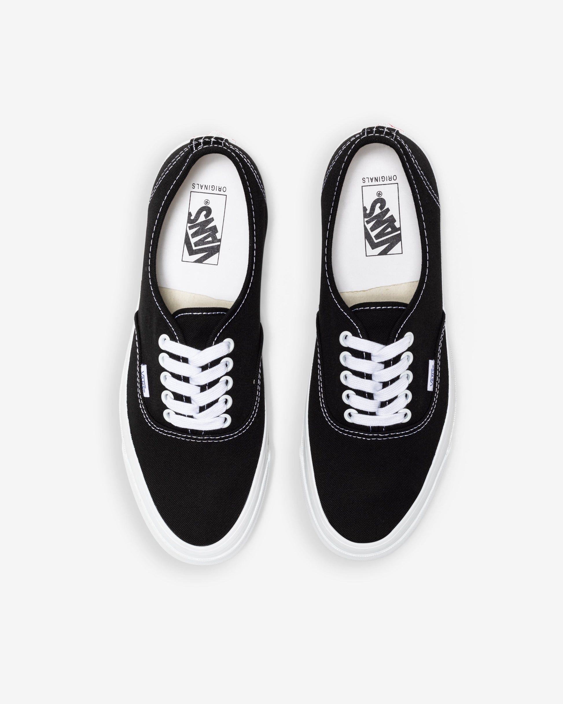 VANS OG AUTHENTIC LX (CANVAS) - BLACK/ TRUEWHITE