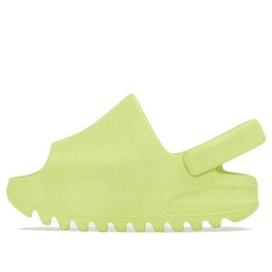 (TD) adidas Yeezy Slide Infants 'Glow Green' 2022 HQ4119