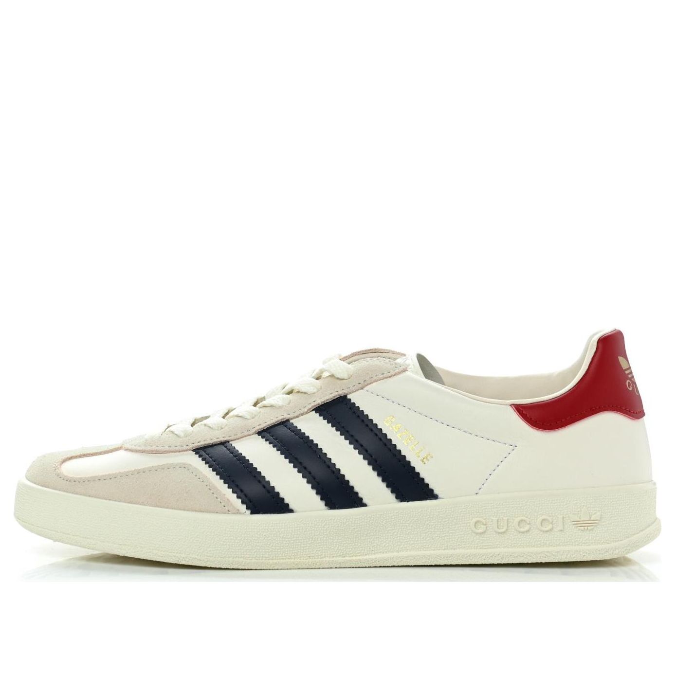 (WMNS) adidas x Gucci Gazelle 'White Navy' 707861-UTT10-9060