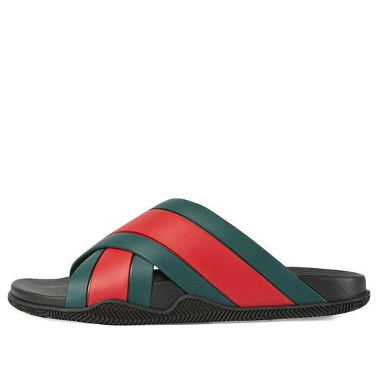 Gucci Rubber Slide 'Green Red' 630326-J8700-8460