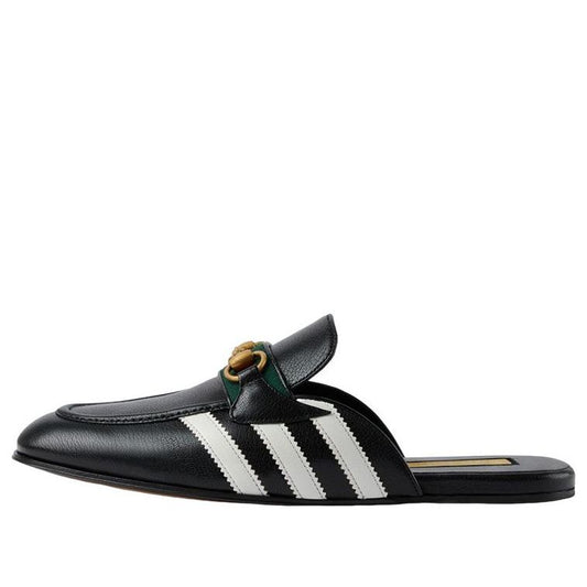 adidas X Gucci Slipper With Horsebit 'Black' 721481-AAA71-1090