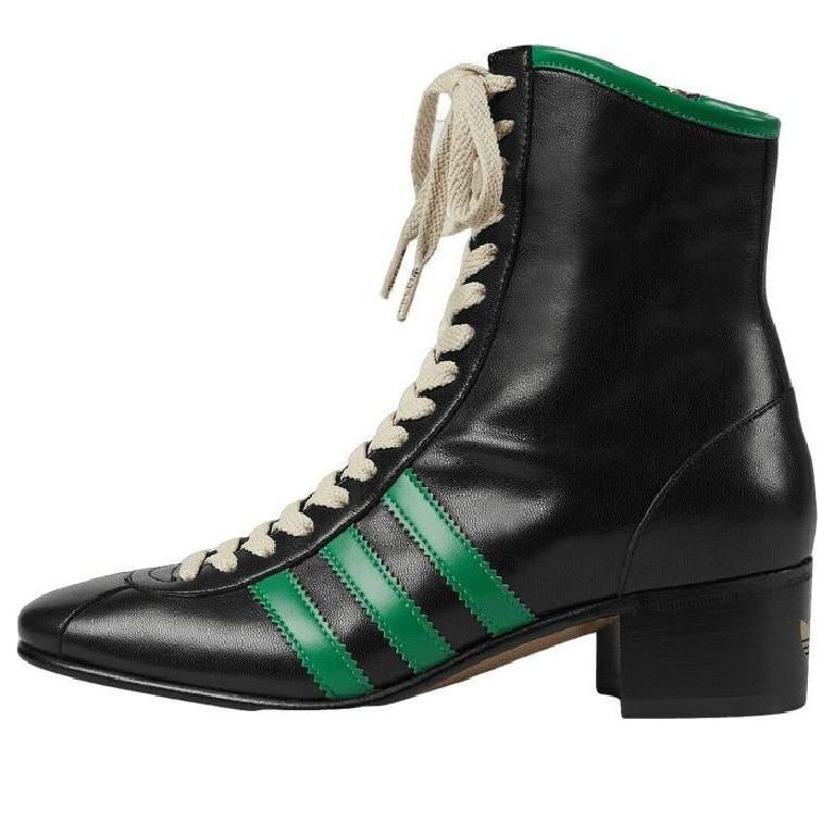 Gucci x Adidas Originals Boots 'Black Green' 714871-AAA99-1043