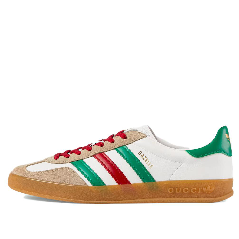 adidas x Gucci Gazelle 'White Green Red' 726488-AAA43-9547