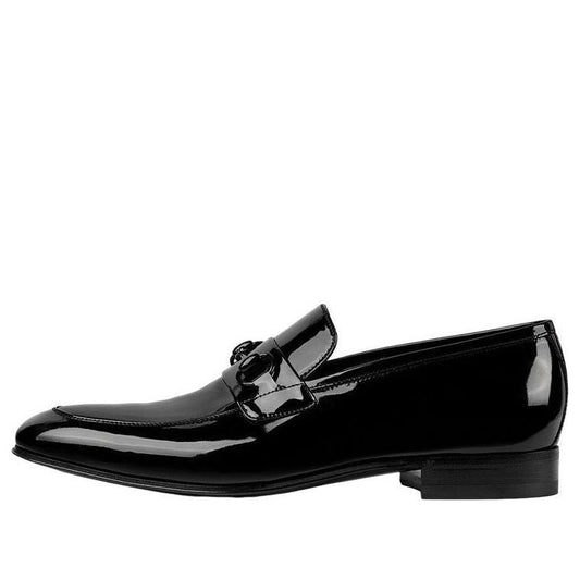 Gucci Loafer with Horsebit 'Black Patent Leather' 730137-BNC00-1000